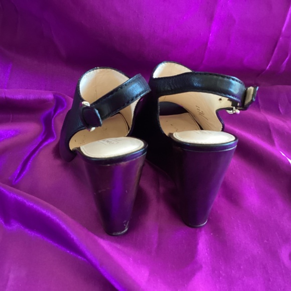 Coach Jade Wood Strap Wedge - Picture 3 of 9